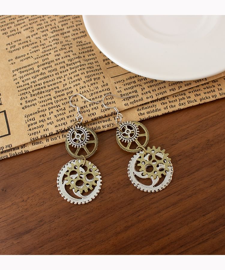 Alloy Cuff Ear Gear Earring / (Various Dangle Designs)