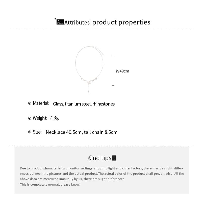 Pendant (Various Pearl Choker Designs) Faux Alloy