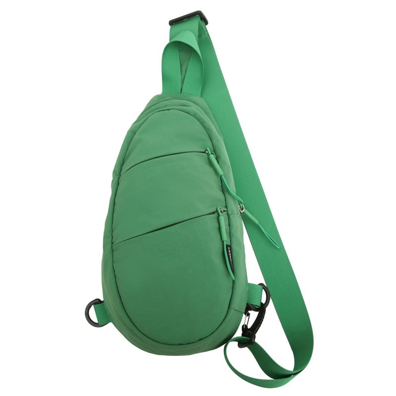 Plain Sling Bag Zip