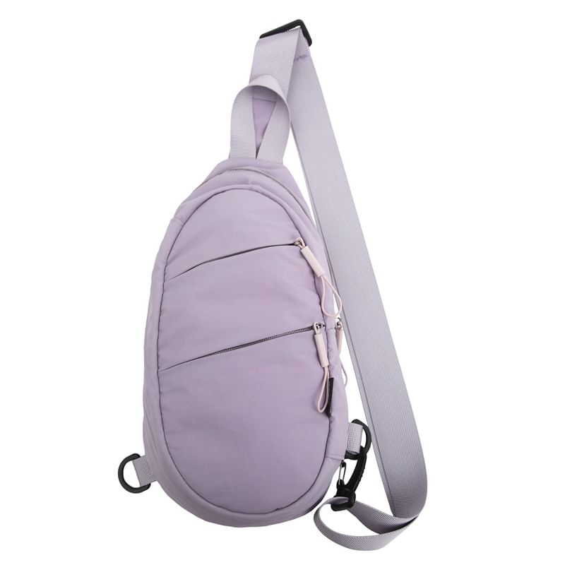 Plain Sling Bag Zip