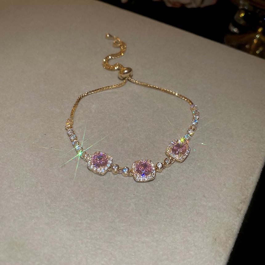 Rhinestone Alloy Designs) (Various Bracelet