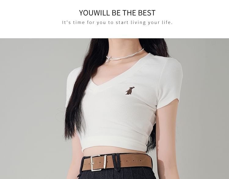 Waist High Skirt Denim A-Line Pleated Mini