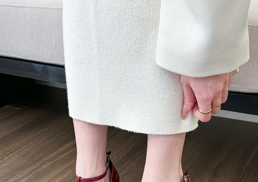 Leather Pointed Toe D'Orsay Patent T-Strap Stiletto Pumps