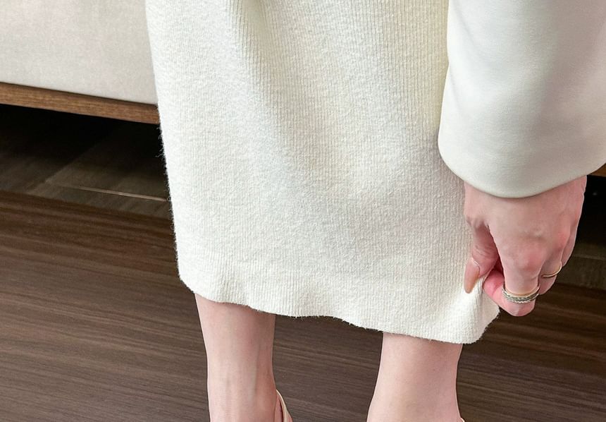 Slingback Heel Toe Buckled Kitten Pointed Pumps