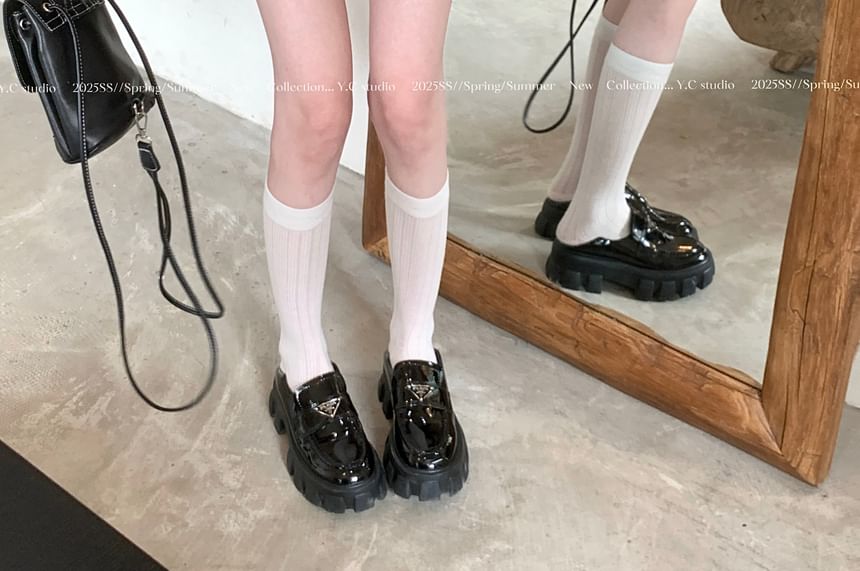 A-Line Bubble Hem Rise High Mini Skirt