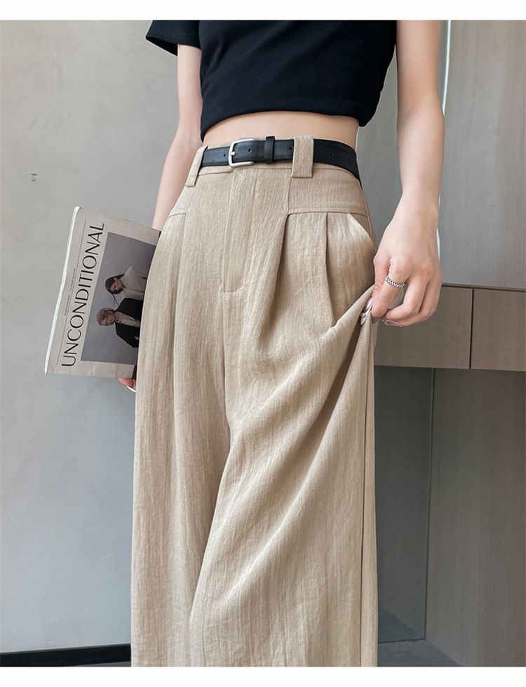 Waist High Dress Designs) Leg (Various Plain Wide Pants