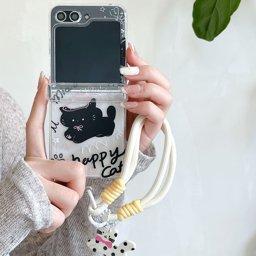 Case / Set Cat Strap Phone
