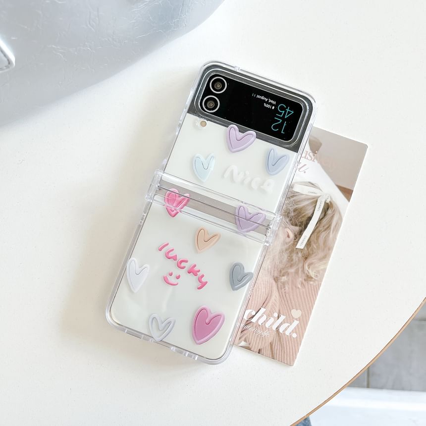 Heart Phone / Case Set Strap Bow