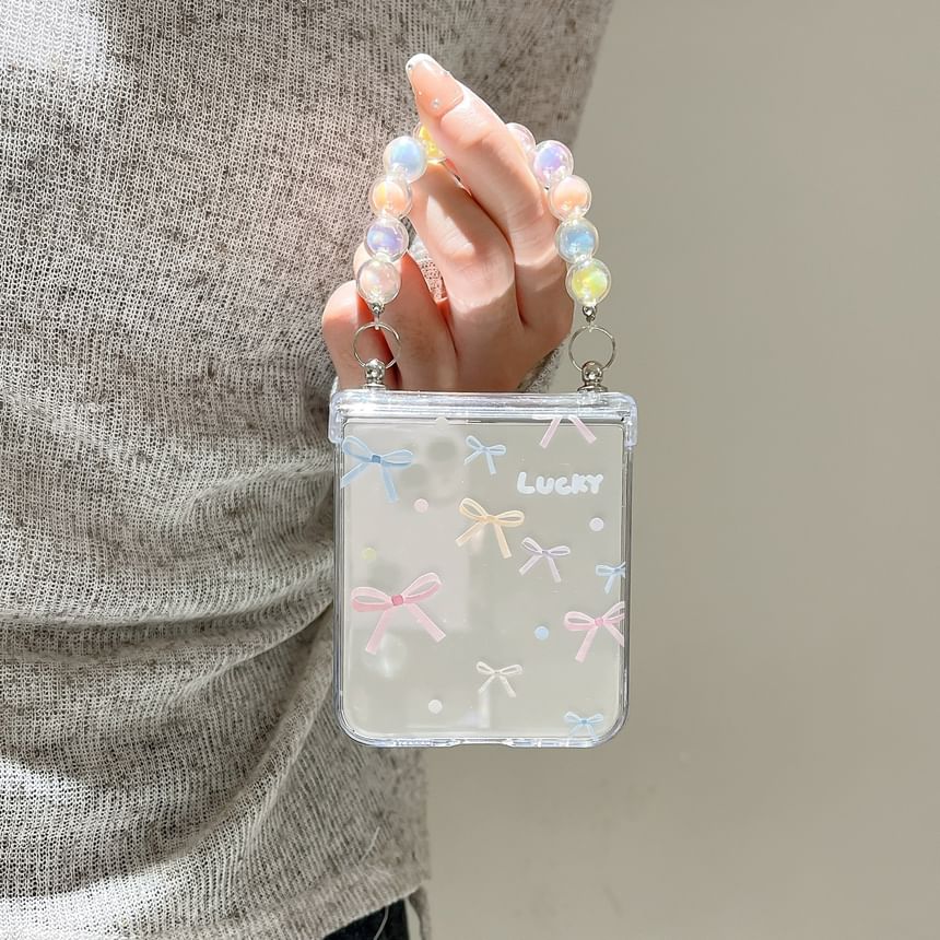 Heart Phone / Case Set Strap Bow