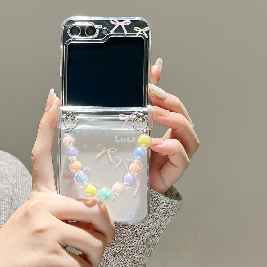 Heart Phone / Case Set Strap Bow