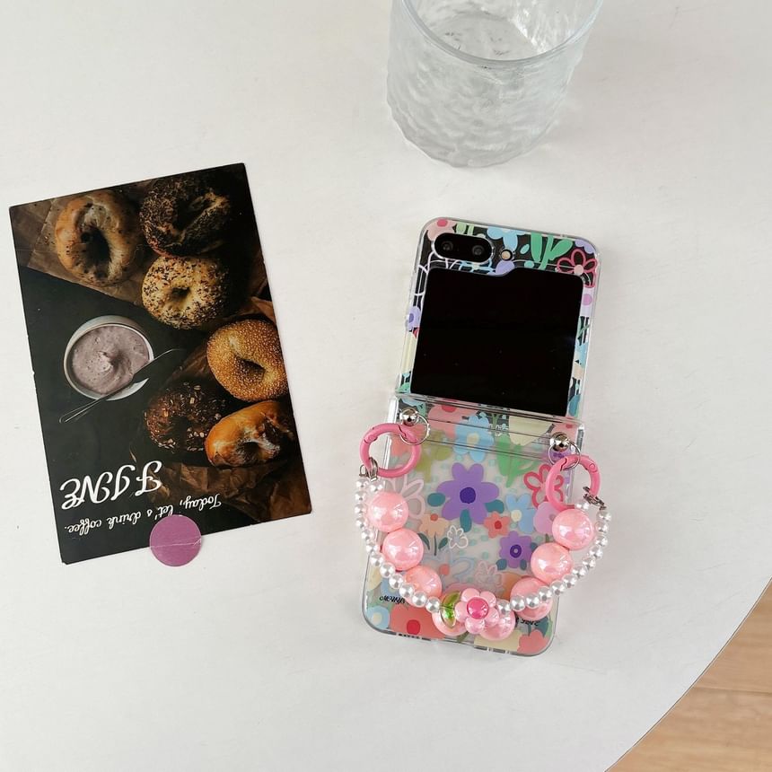 Strap Phone Set Floral / Case