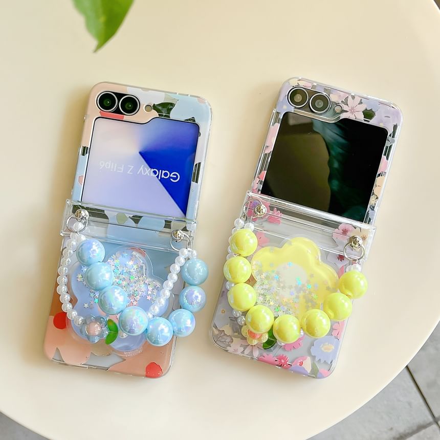 Set Strap Phone Case / Floral