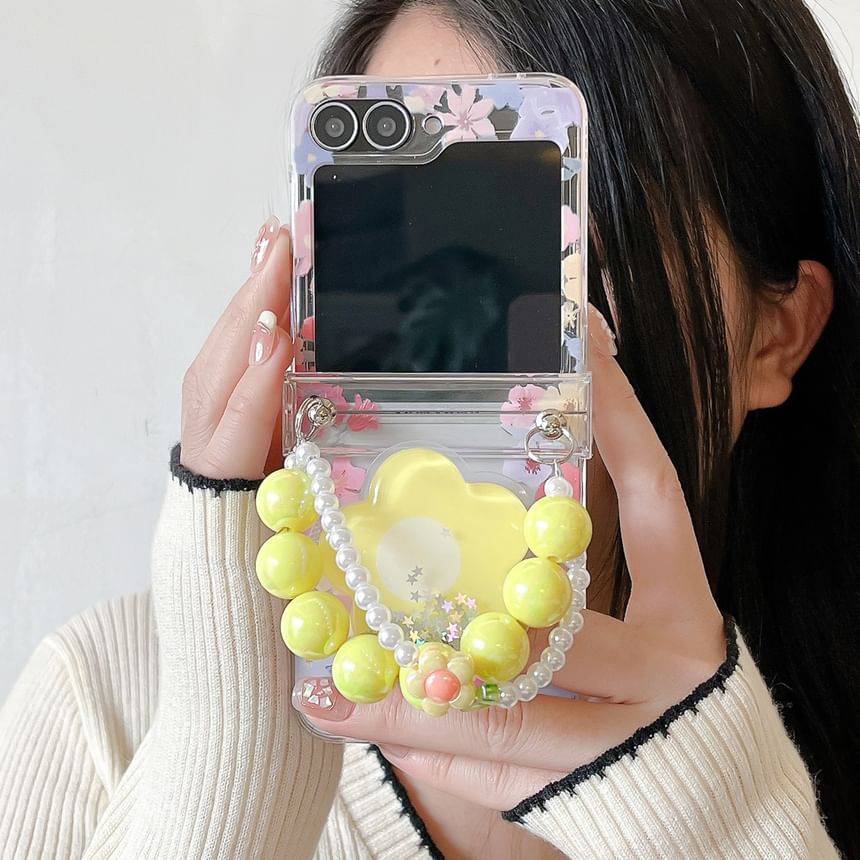 Set Strap Phone Case / Floral