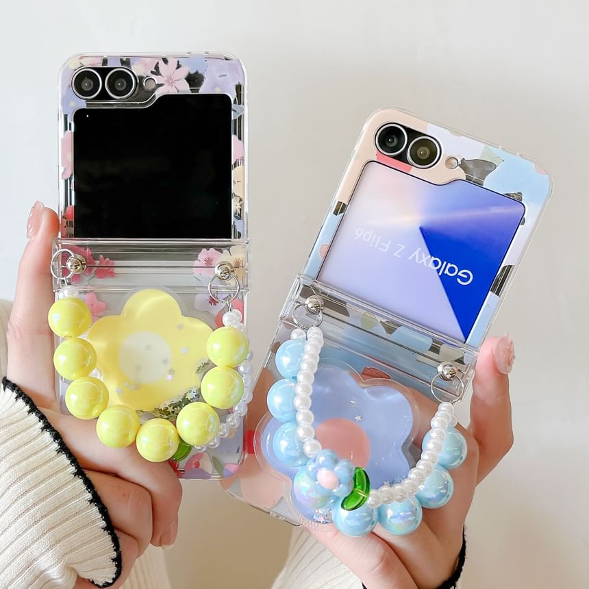 Set Strap Phone Case / Floral