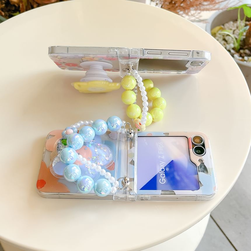 Set Strap Phone Case / Floral