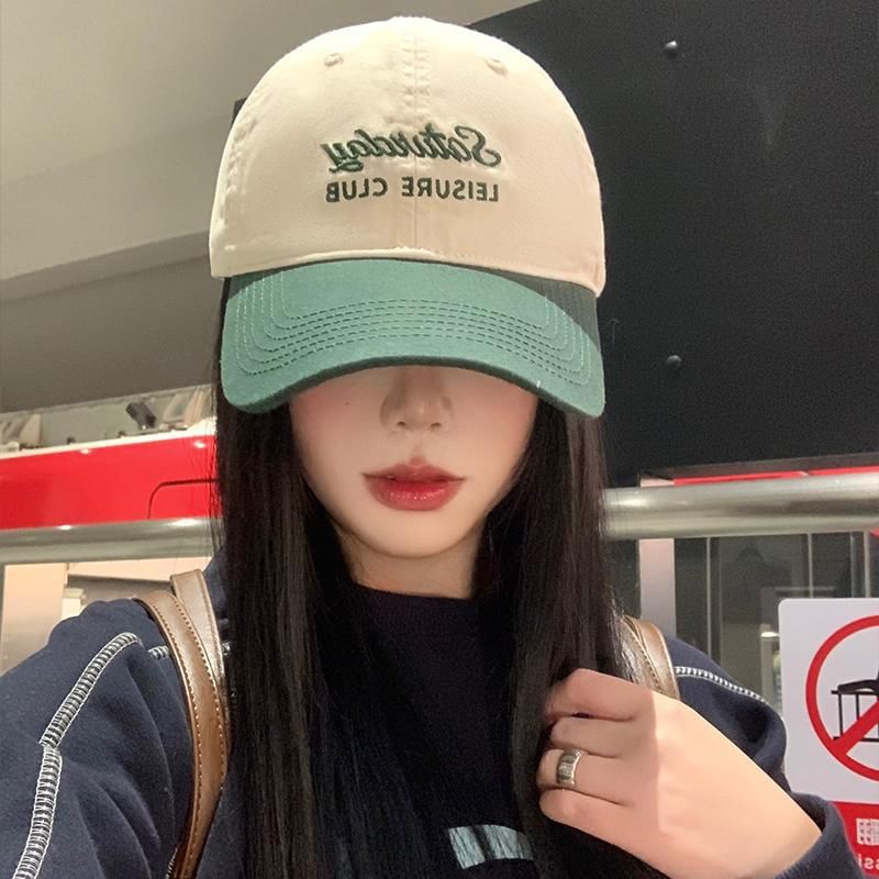 Embroidered Lettering Cap Baseball (Various Designs)