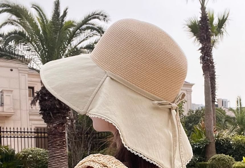 Hat Ribbon Sun Straw