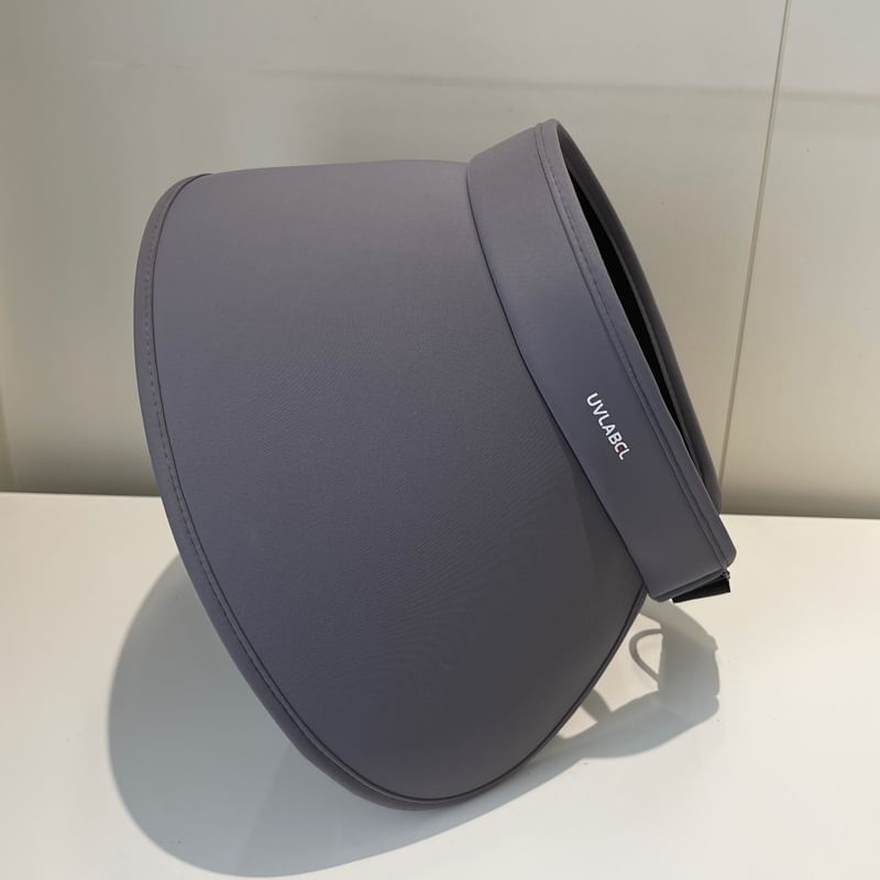 Wide Lettering Brim Hat Sun