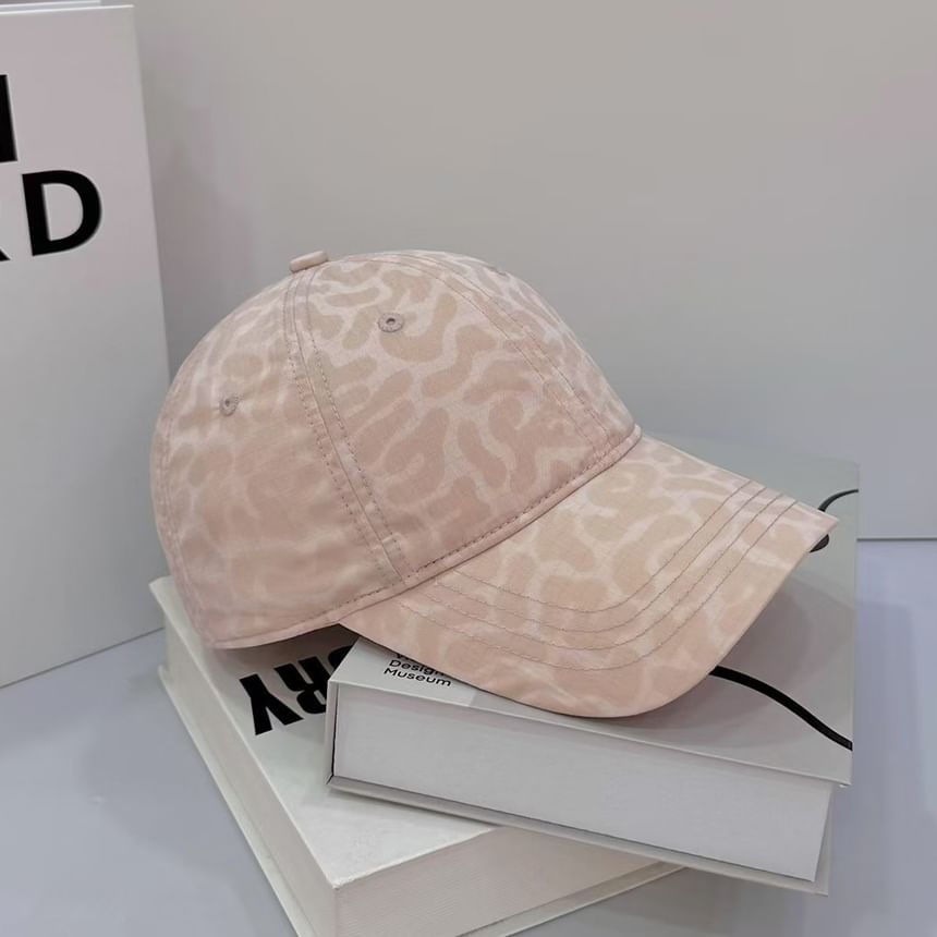 Print Leopard Baseball Cap