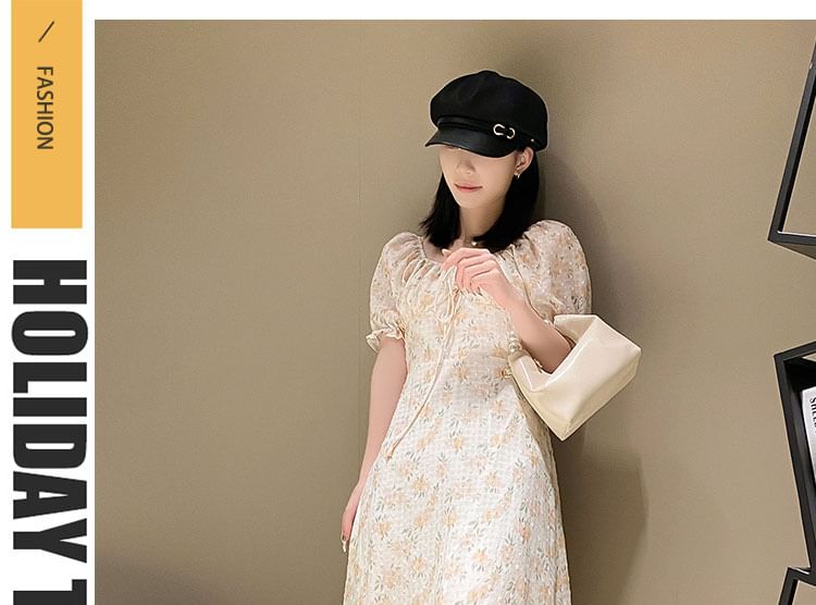 Slide Sandals Platform Flower