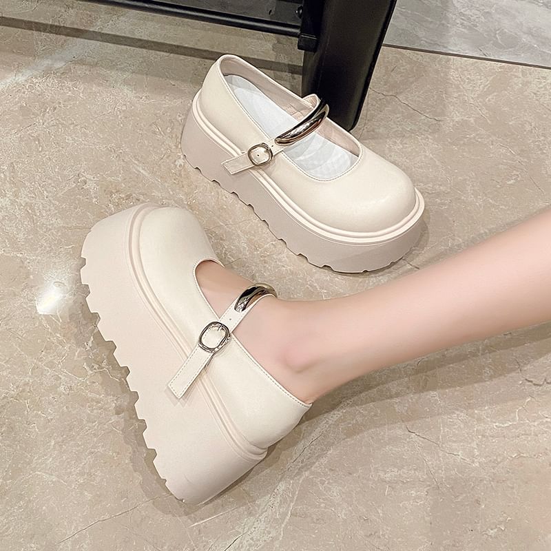 Jane Shoes Platform Mary