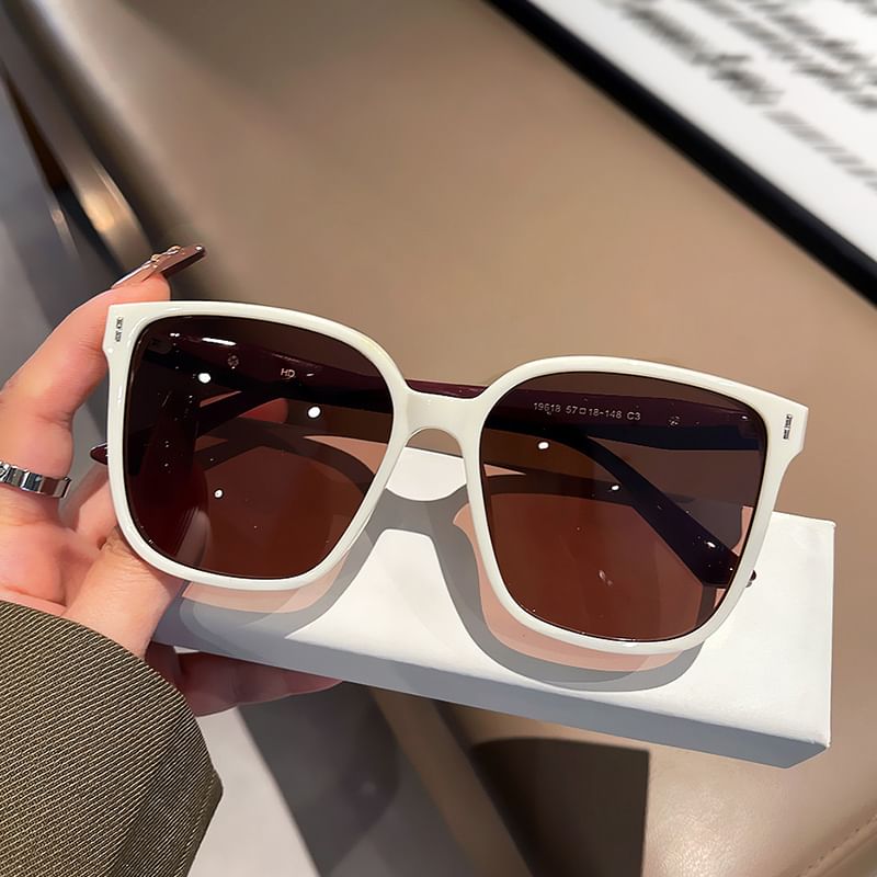 Polarized Pouch Cloth Set Square Case Cleaning Sunglasses / Oversized