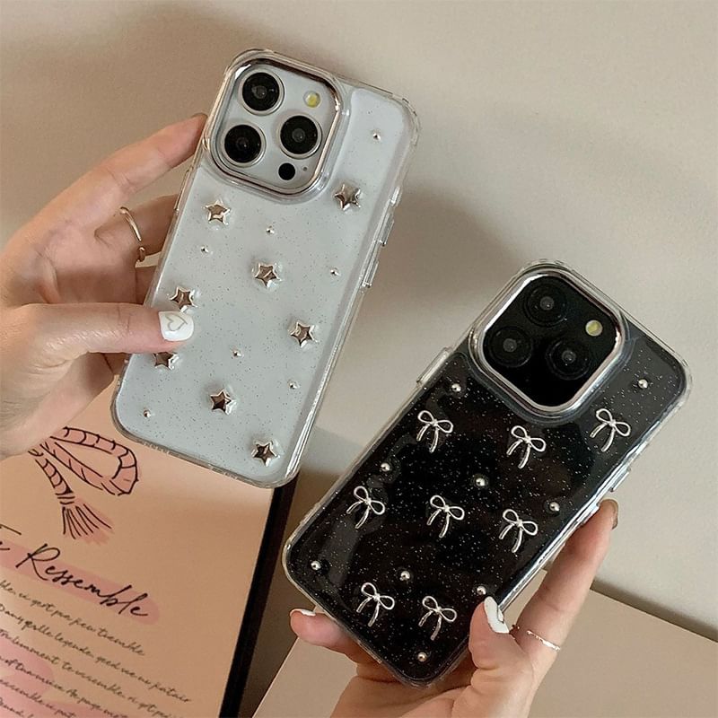 Bow Case iPhone / Star Bead