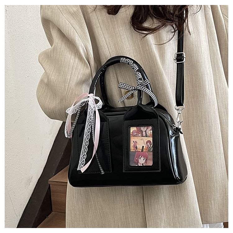 Faux Bag Leather Crossbody