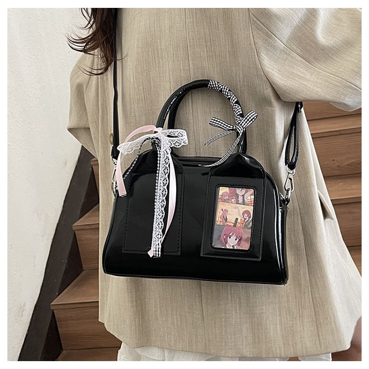 Faux Bag Leather Crossbody