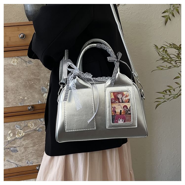 Faux Bag Leather Crossbody