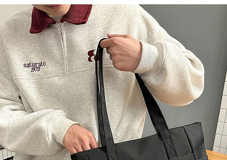 Tote + Bag Plain Purse Set: Coin