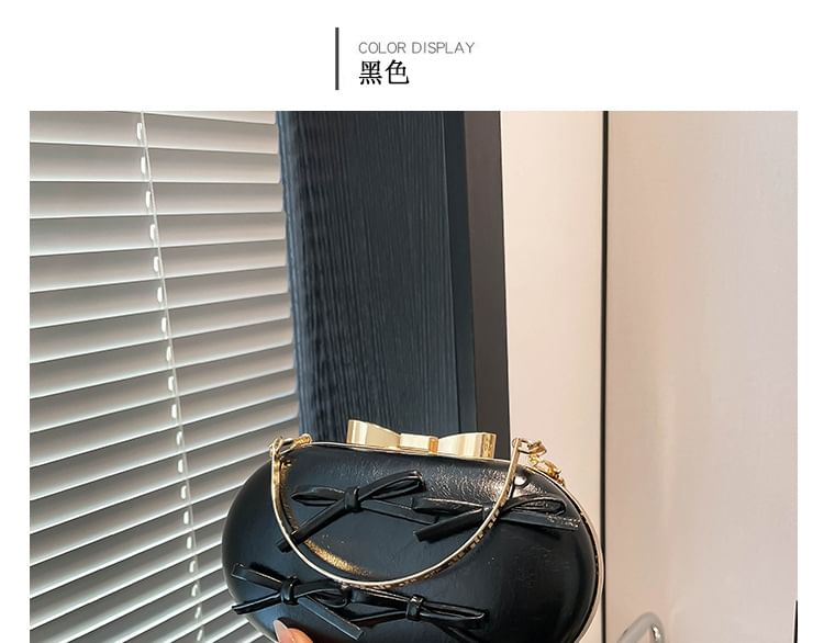 Chain Strap Bag Crossbody Bow