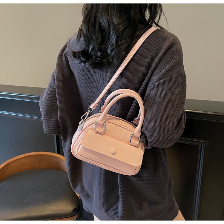 Bag Faux Leather Multi-Pocket Crossbody