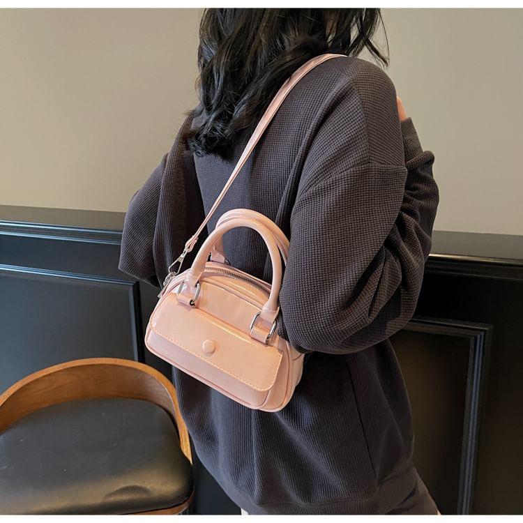 Bag Faux Leather Multi-Pocket Crossbody