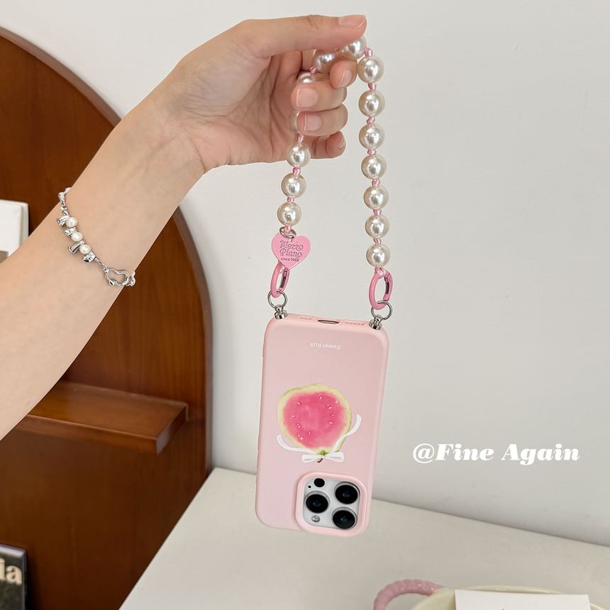 Phone Set Bead Case / Strap Printed