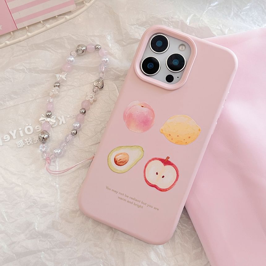 Fruit Case Bead Set Print / Strap Phone