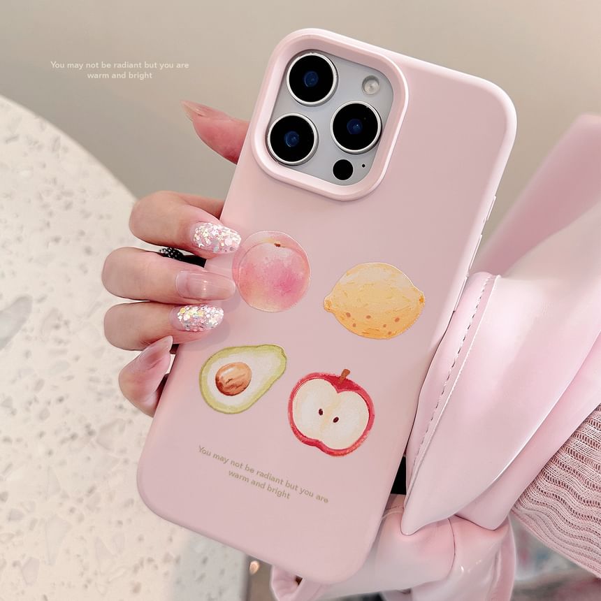 Fruit Case Bead Set Print / Strap Phone