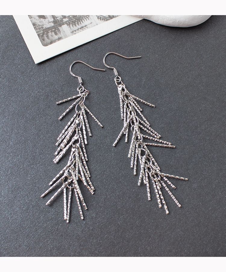 Drop Earring / Fringed Clip-On