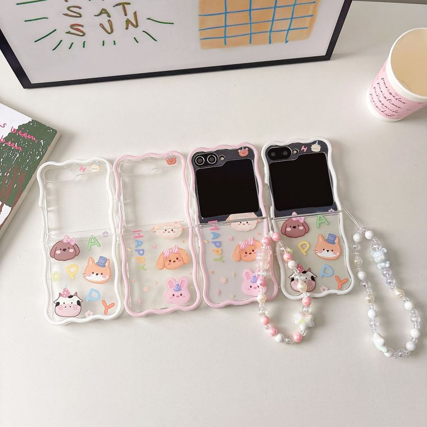 / Strap Cartoon Phone Animal Set Case