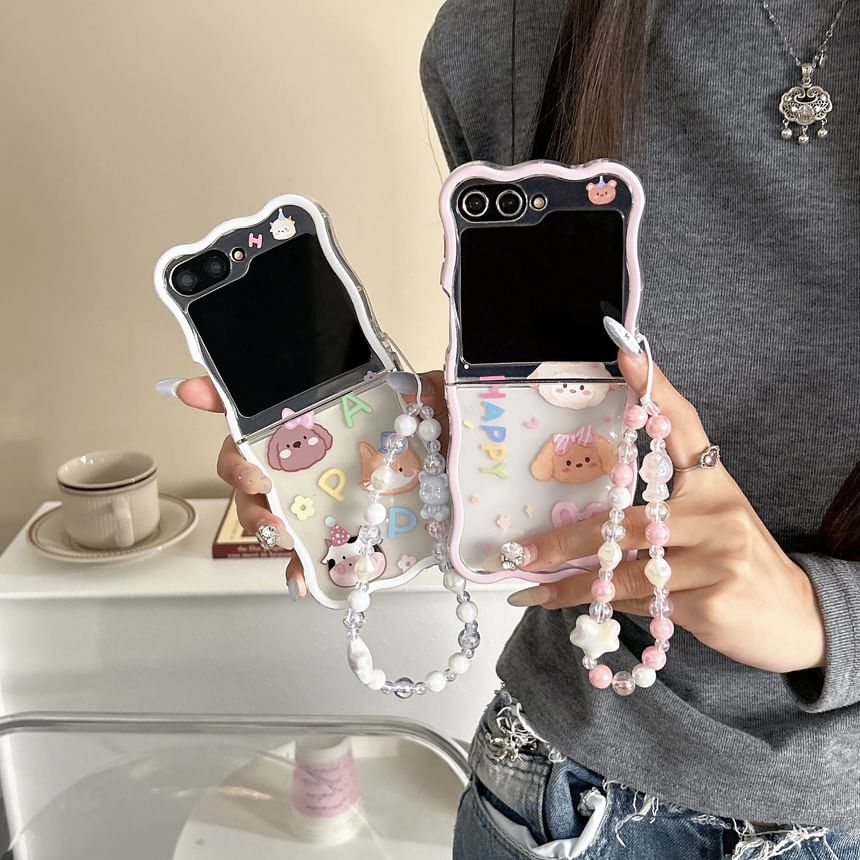 / Strap Cartoon Phone Animal Set Case