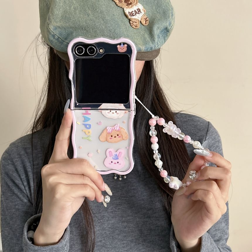 / Strap Cartoon Phone Animal Set Case