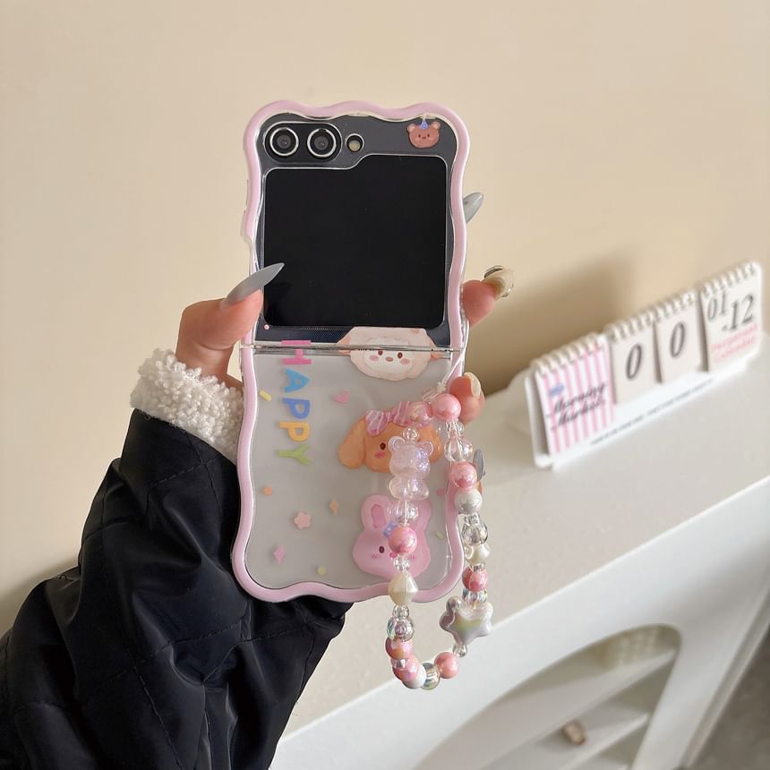 / Strap Cartoon Phone Animal Set Case