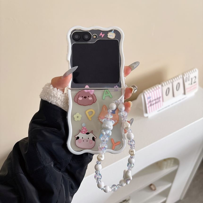 / Strap Cartoon Phone Animal Set Case