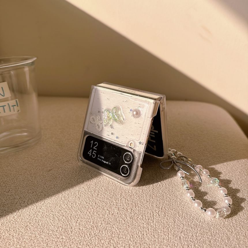 Phone Flip Set- Samsung Case / Strap Butterfly