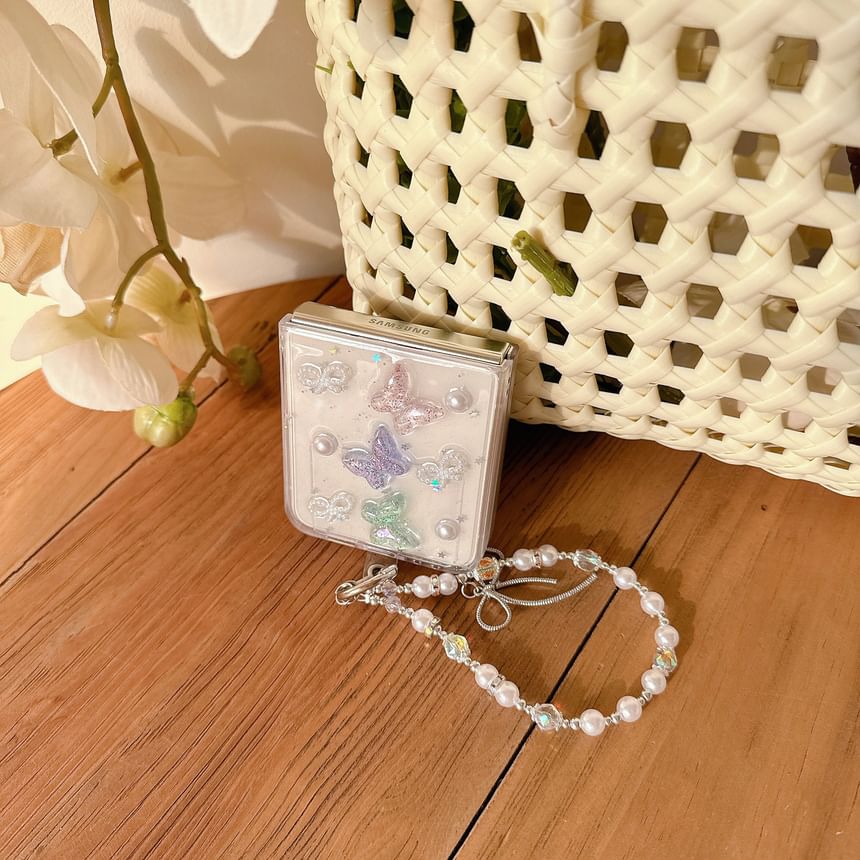 Phone Flip Set- Samsung Case / Strap Butterfly