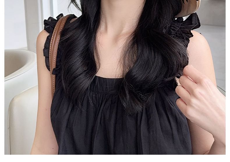 Sun Hat Straw Print Bow