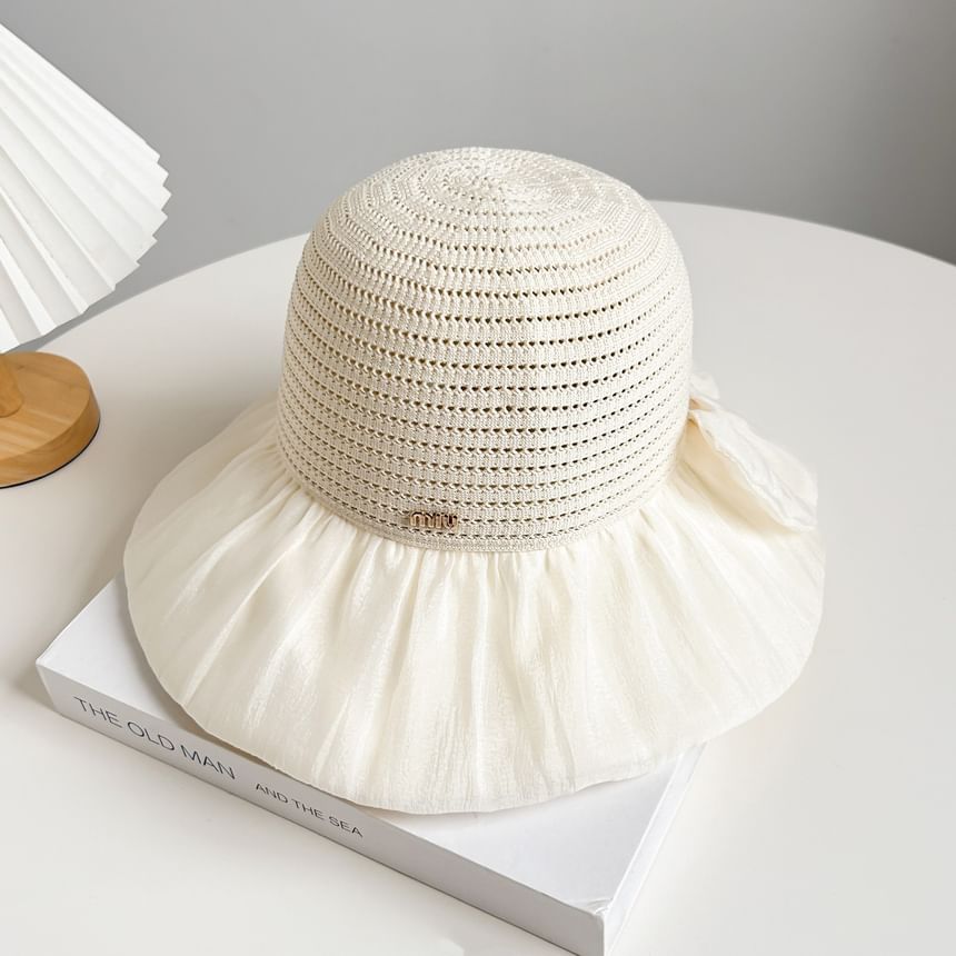 Sun Straw Plain Hat