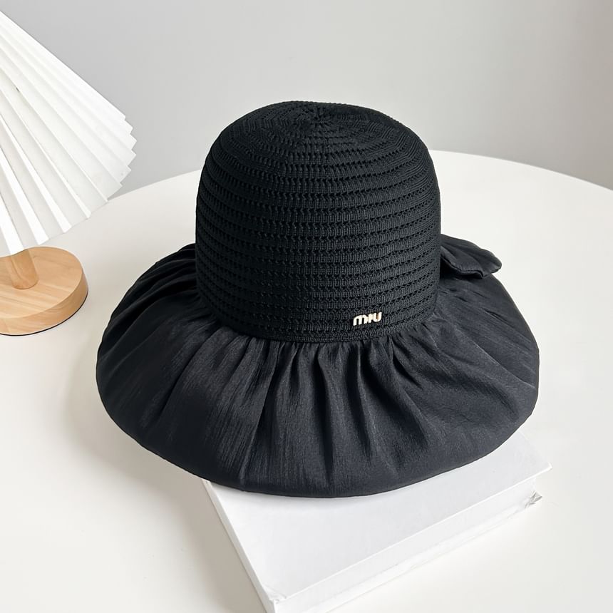 Sun Straw Plain Hat