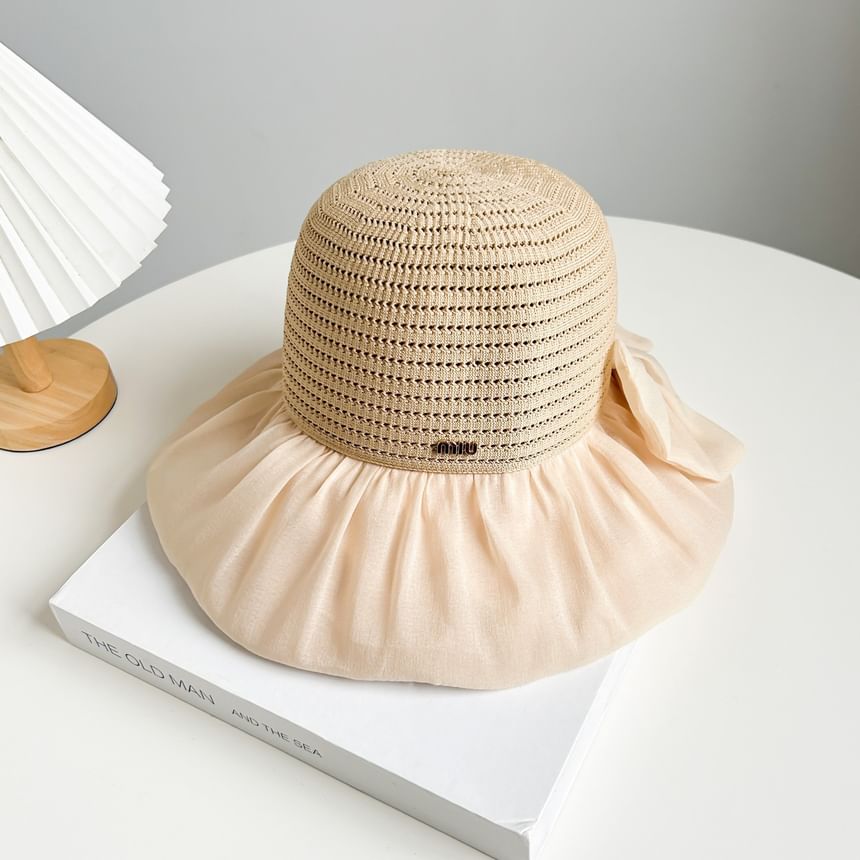 Sun Straw Plain Hat