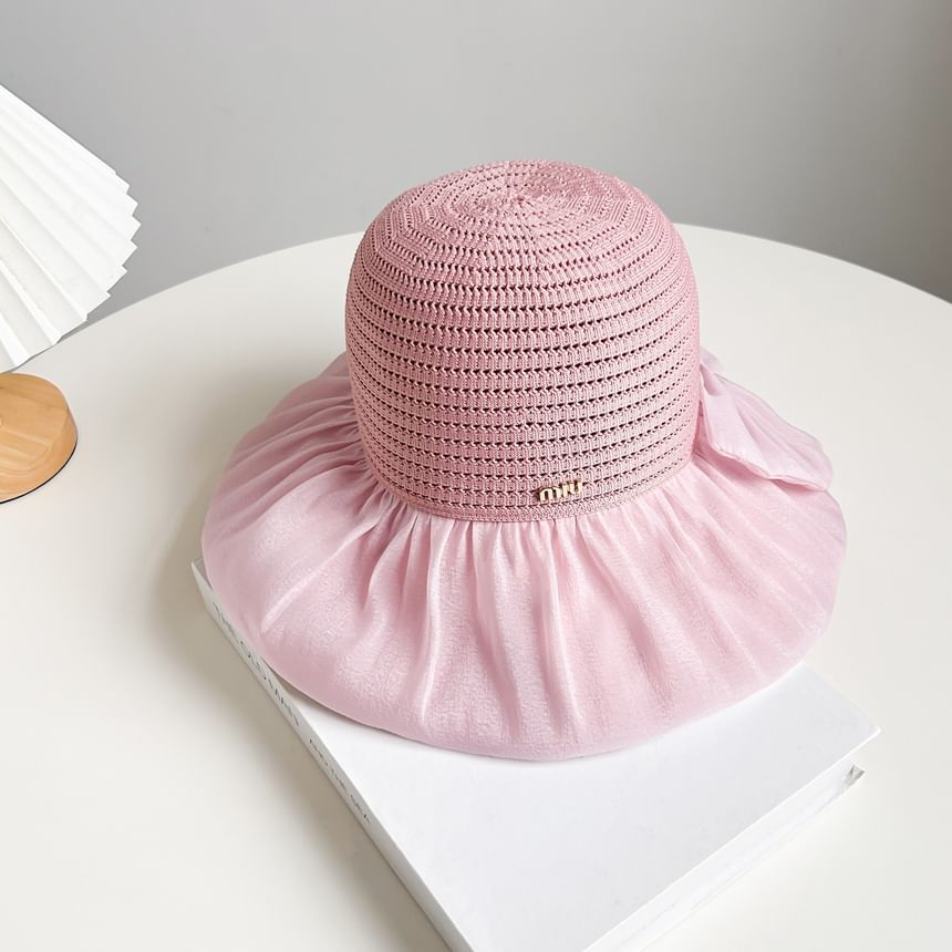 Sun Straw Plain Hat